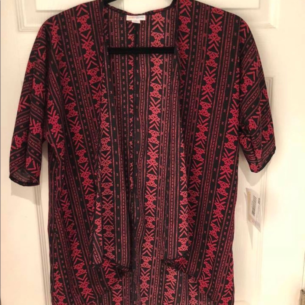New Fuscia/Black LLR Bianka kimono